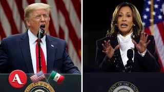 Así cerraron Donald Trump y Kamala Harris sus campañas [upl. by Zamir809]