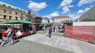 Hamburger Fischmarkt 2022 in München eröffnet [upl. by Minier144]