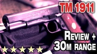 TM Colt Government 1911 Mk IV Series 70  Airsoft Review [upl. by Ebaj263]