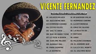 VICENTE FERNANDEZ MEJORES CANCIONES  VICENTE FERNANDEZ TOP20 GRANDES ÉXITOS MIX [upl. by Tremaine]