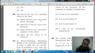 Q62 HPSC Group B lecturer post Mechanical Engineering held on 11062022 [upl. by Lobel]