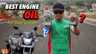 Best Engine Oil For Bike Scooter  Castrol Activ 10W30  Castrol Activ 5W30 [upl. by Ahsotal]