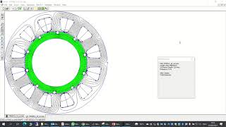 Permanent magnet PM surface mounted motor designed using Matlab coupled with FEMM [upl. by Consalve]