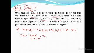 FACTOR GRAVIMÉTRICO  EJERCICIOS 1ºSM2022A [upl. by Genaro]