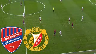 WIDZEW ŁÓDŹ 23 RAKÓW  SKRÓT  EKSTRAKLASA 2425 [upl. by Cade]