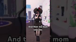 Me asking my mom if I can call my bestie for 10 more minutes roblox dti [upl. by Ahsha]