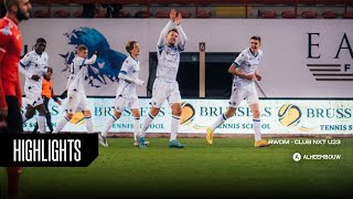 HIGHLIGHTS  RWD MOLENBEEK  CLUB NXT  20222023 [upl. by Nalliuq]