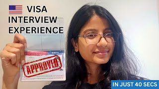 MY US VISA INTERVIEW EXPERIENCE  MUMBAI CONSULATE  MS IN USA 🇺🇸 [upl. by Eelirak583]