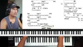 TREMENDA GRAÇA  TUTORIAL PIANO [upl. by Cicero794]