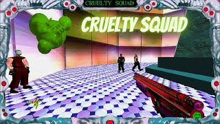 Cruelty Squad Gameplay PC Game  Mission 1 Full Walkthrough [upl. by Adigun]