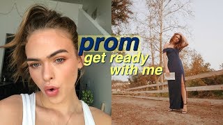 Prom Makeup Dress amp Easy Hairstyle GRWM  Summer Mckeen [upl. by Eanwahs]