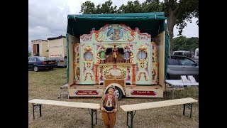 Draaiorgel De Harlekijn at the netley marsh Steam amp County Fair 2017 [upl. by Ardnassac]