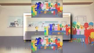 RQYTPMV The TroubleMakers Start A Food Fight In The CafeteriaGrounded A Vyond Video Scan [upl. by Aisenet]