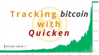 Using Quicken to Track Bitcoin [upl. by Roosevelt]