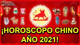 Predicciones Horóscopo Chino 2021  TODOS LOS SIGNOS  Año del Buey de Metal [upl. by Sibyls]