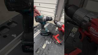 Makita Vs Milwaukee tools construction diy [upl. by Idroj]