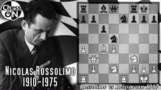 Game of the Day Nicolas Rossolimo vs Paul Reissmann 1967 [upl. by Aislehc]