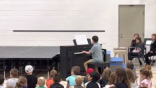 Carsten at the Coalbanks Elementary School Talent Show [upl. by Osi]