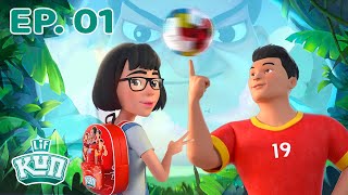 Cartoon MovieKUNអ្នកចម្បាំងបៃតង រដូវកាលទី2ភាគ1 ការជួបជុំជាមួយតារាល្បីឈ្មោះទាំងពីរ [upl. by Pavlish990]