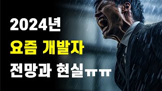 2024년 개발자 취업 현실과 전망  신입 개발자 취준생이라면 이 영상 꼭 보세요 [upl. by Heddi]