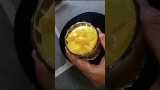 homemade mango lassi  lassi with fresh mango  mango lassi at home [upl. by Anaujal26]