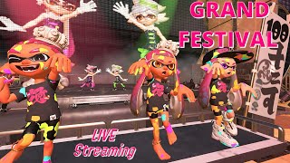 LIVE STREAM  Splatfest with Spiff Grand Festival Team Past [upl. by Halihs]