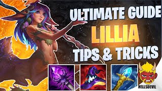 WILD RIFT ULTIMATE LILLIA GUIDE  TIPS amp TRICKS  Guide amp Build [upl. by Etteb]