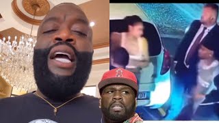 Rick Ross SENDS SHOTS At 50 Cent For Ex GF Being With Travis Scott “THE MASSACRE amp [upl. by Uticas]