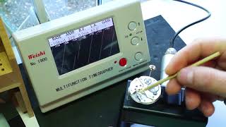 How To  Service a Mechanical Watch  Part 5 Timing amp Regulation  ETA 64981 [upl. by Nitnilc]