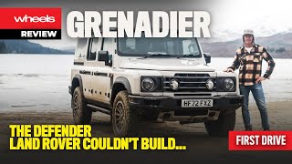 The REAL Defender INEOS Grenadier review  Wheels Australia [upl. by Ecniv]