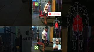 Romanian Deadlift mistakes Right ✅ vs wrong❌gym youtubeshortsshorts deadlift mistakes workout [upl. by Patrich]