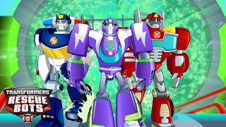 The Aliens in Griffin Rock  Transformers Rescue Bots  Kids Cartoon  Transformers TV [upl. by Hekker]