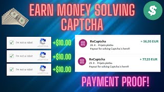 Earn Money Solving Captcha  How To Start Online Income Today onlineincome earnmoneyonline [upl. by Hort]