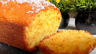 The famous orange cake that melts in your mouth  Easy and fast recipe [upl. by Hcire]