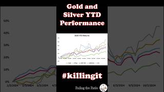 Gold amp Silver YTD Returns  killingit [upl. by Nogem740]