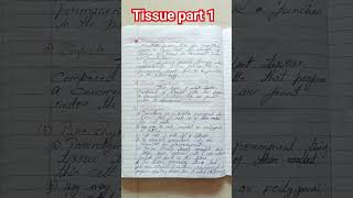 Notes Tissue part 1 class9th education motivation song music [upl. by Ethelred443]