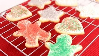 Cutout Sugar Cookie Recipe  Laura Vitale  Laura in the Kitchen Episode 688 [upl. by Twelve]