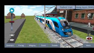 Jedziemy Impulsem Muszyna  KrynicaZdrój  Train Sim gra na Android [upl. by Iormina]