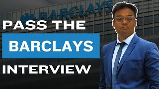 Pass the Barclays Interview 2024  Barclays Video Interview [upl. by Millan]