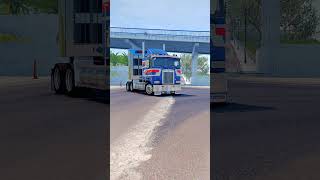 Cabover KENWORTH K100  Jake Brake Sound  shorts truck [upl. by Dagny]