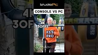 PS5 PRO VS PC GAMER 🫢 pc gamerpc gaming pcgamer studiopc [upl. by Nwahsd]