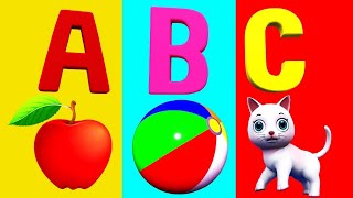 ABC Song with Balloons and Animals  CoComelon Nursery Rhymes amp Animal Songs Kids India TV [upl. by Vincelette]