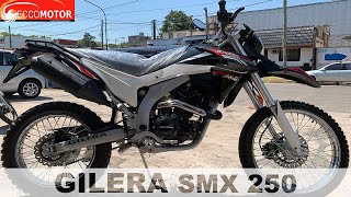 Moto Gilera SMX 250 ficha técnica ECCOMOTOR Loncin LX 250 GY 3 SX2 [upl. by Milka]