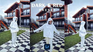 Dark amp Red Preset DNG File  Lightroom Mobile  Perfect Clicks [upl. by Aber]