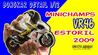 112 Scale Minichamps Valentino Rossi Estoril 2009 [upl. by Llehsam]