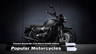 Triumph Bonneville T120 Black Stealth Edition Popular 2024 Motorcycles [upl. by Greggs489]