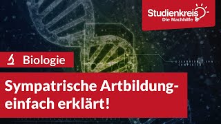 Sympatrische Artbildung  Biologie verstehen mit dem Studienkreis [upl. by Sofer]