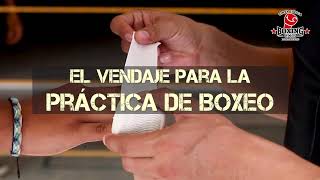 El VENDAJE para la práctica de BOXEO 🥊🥊🥊 [upl. by Noloc]