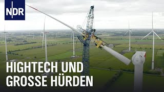 Operation WindradBau So wird eine Windkraftanlage gebaut  Die Nordreportage  NDR Doku [upl. by Nylirrej]