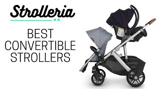 Best Strollers that Convert to a Double  SingletoDouble Strollers for Toddler and Newborn [upl. by Rowley]